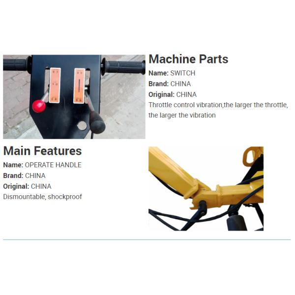 Прогулка мини руки ручная за роликом дороги с двигателем дизеля ХОНДА 5.5ХП