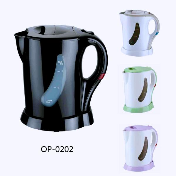 Auto Shut-off Electric Water Kettle with Fast Heating Speed and Electric Power Source