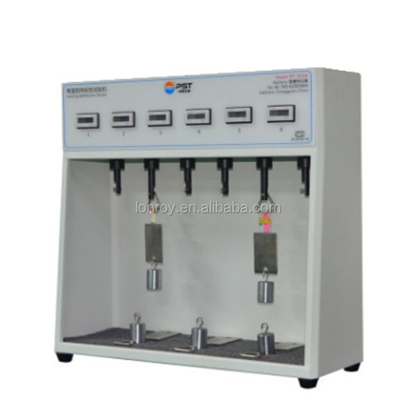 6 Bank Shear Tester Adhesive Tape Shear Test Machine ASTM D3654