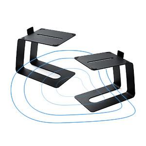 Flexible Speaker Stand Storage Holders For Small Medium Bookshelf Computer Speakers