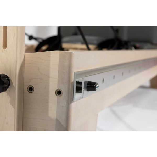 Full Track Maple Pilates Reformer U+PL001FW with Precision Alignment System