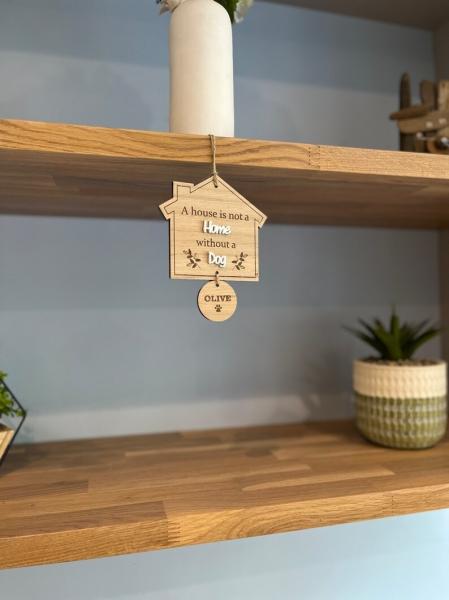wooden sign pet gift  wooden sign Home decor  Personalised dog sign