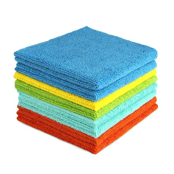 All Purpose Highly Absorbent Lint Free Microfiber Cleaning Cloths For Window