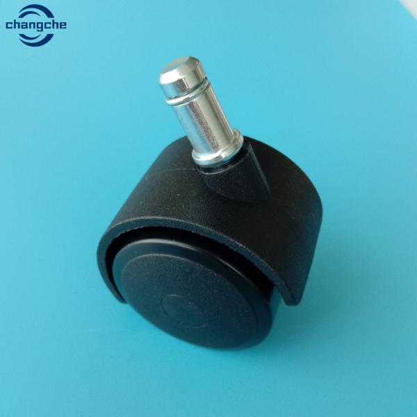 400kg Stem Swivel Nylon Caster Wheel M8x33 With Brake