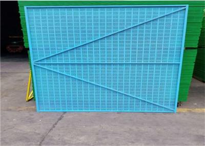 Lightweight 1.2X1.8m Perforated Protection Screen Construction Site Dust Screen