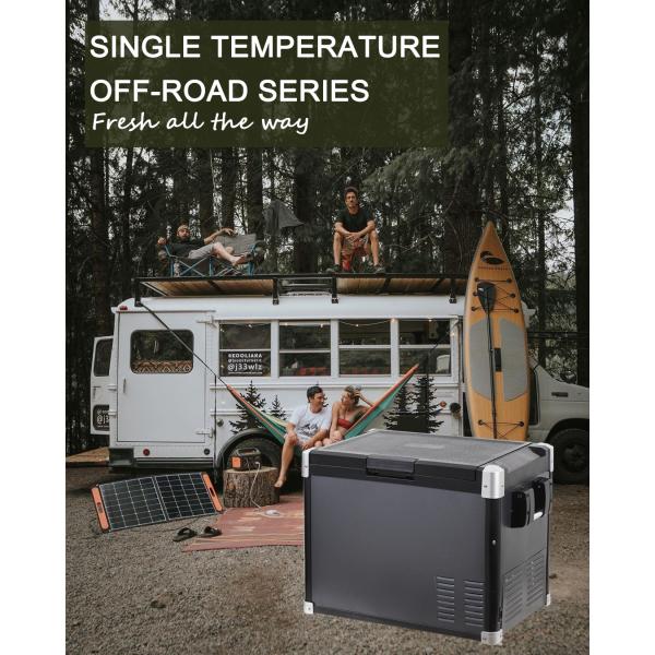 Морозник для автомобилей SUV большой вместимости 60 л со спортивным стилем и компрессорным морозильником