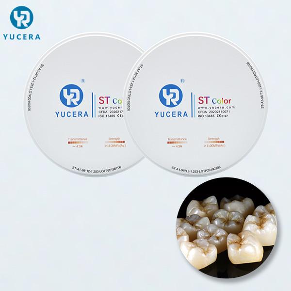 O laboratório dental CAD CAM protegeu pre a placa dental da zircônia