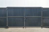1.5m double barrière Gate Hot Dipped de jardin en métal de deux feuilles galvanisent