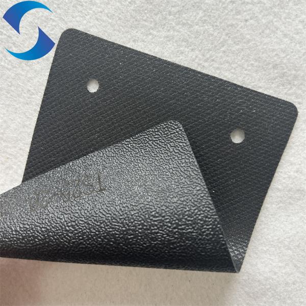 14M Mesh Fabric Backing Technics 3D Pattern PVC faux Leather for Motorcycles leather
