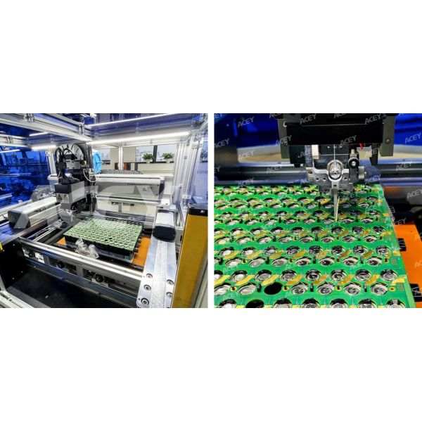 Automatic Aluminum Ultrasonic Wedge Wire Bonding Machine For Lithium Battery Pack