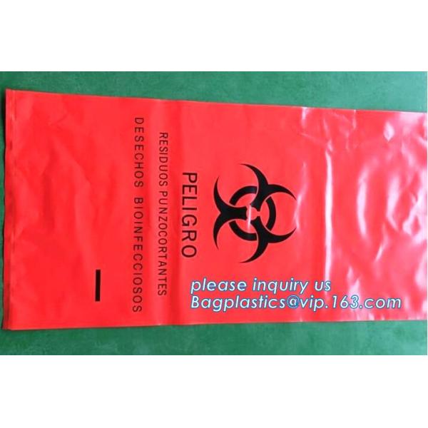 PE asbestos waste bags, Disposal Plastic Bag for Construction Waste, rubbish bag for asbestos fibers, bagplastics, bagea