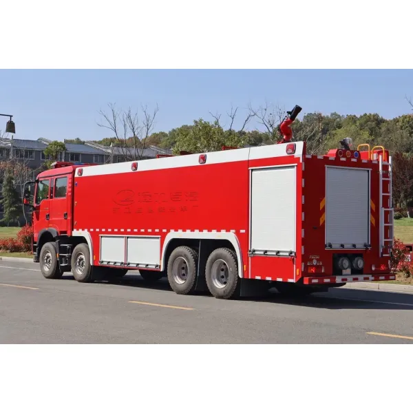 25 ton Water Foam Tank Fire Truck
