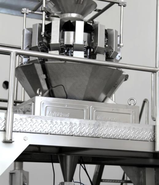 Multi Function Liquid Vacuum Packing Machine , Sachet Premade Pouch Filling Machine
