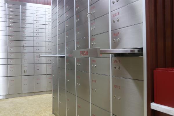 Heavy Duty OEM Service 10mm Door Bank Safety Locker For Home