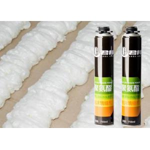 mousse de polyuréthane de réémetteur isofréquence d'unité centrale de Fireblock de mastic de l'isolation 750ml