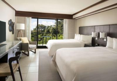 American style wooden 5-star custom made Marriott Hotel bedroom Furniture sets,hospitality casegoods,