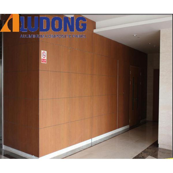 Large Production Capacity Anti-Scratch Aluminum Composite Panel 4mm, Non-Flammable for Elevator Cab Custom Logo