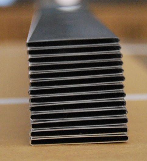 3003 / 3102 Aluminum Flat Tube for Radiator / Oil Cooler / Air Condition / Heat Exchanger