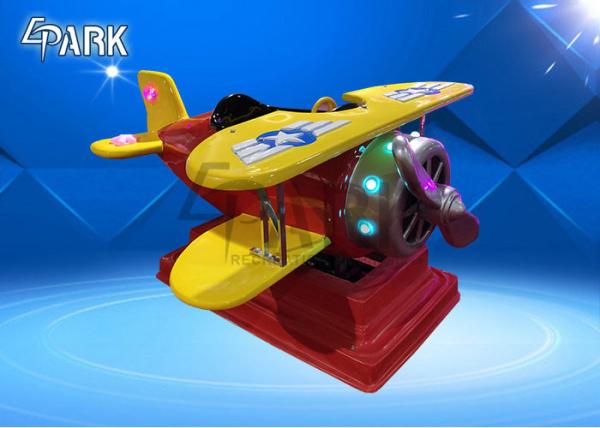 Samll Children 'S Coin Operated Rides Propeller Big Plane Rocking Car