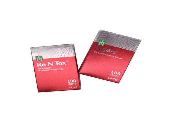 As injeções da toxina de Rentox Botulium datilografam uma remoção do enrugamento de 100iu Botox