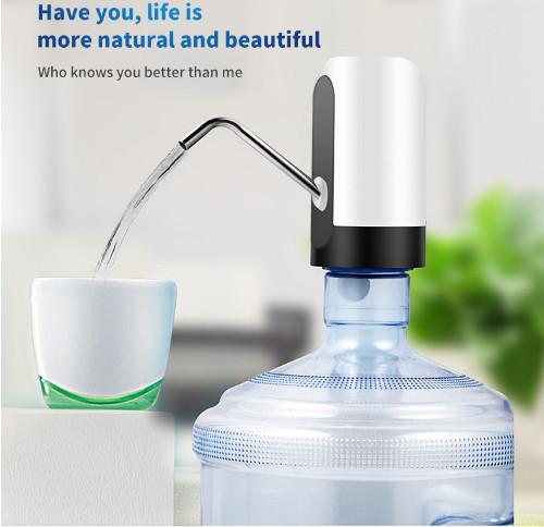 ABS Silicon Material Automatic Bottled Water Pump With CE RoHS UL FCC Certificate