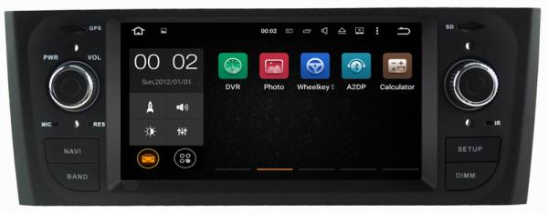 Ouchuangbo 6.1 inch car audio player multimedia android 7.1 for Fiat Punto with 1024*600 gps navi Bluetooth music SWC
