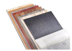 Fire Resistance Self Adhesive LVT Flooring 1.8mm