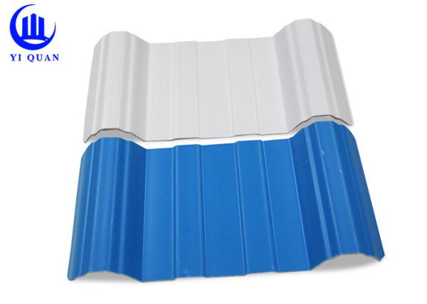 Telhas de telhado espanholas do peso leve ondulado plástico novo das telhas de telhado da isolação térmica do PVC da invenção