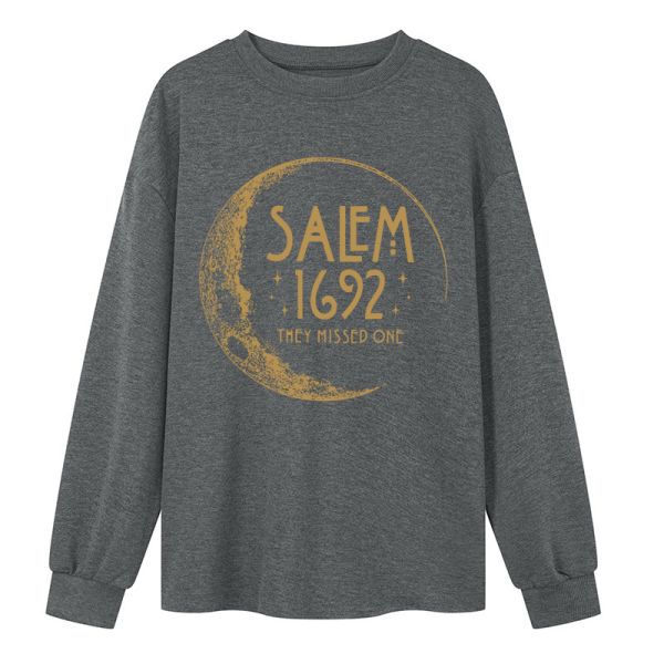 Women's Wholesale Streetwear Vintage Heavyweight Long Sleeve T-Shirt Oversize Cotton Casual Top