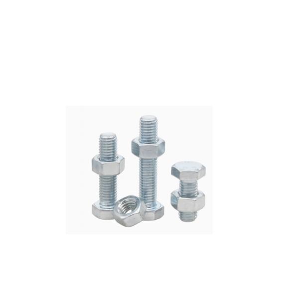 SGS ROHS ISO9001 2015 Certified M10 M12 M16 M20 Grade 8.8 Hex Bolt and Nut Galvanized