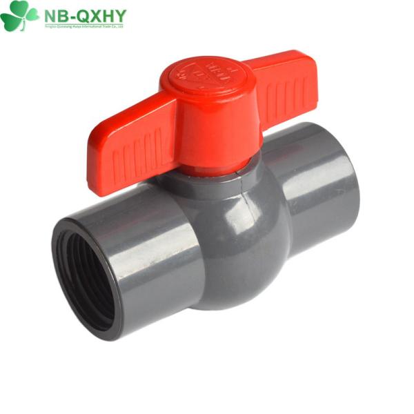 JIS Standard Medium Pressure PVC Ball Valve with Flexible Structure and Colourful PVC
