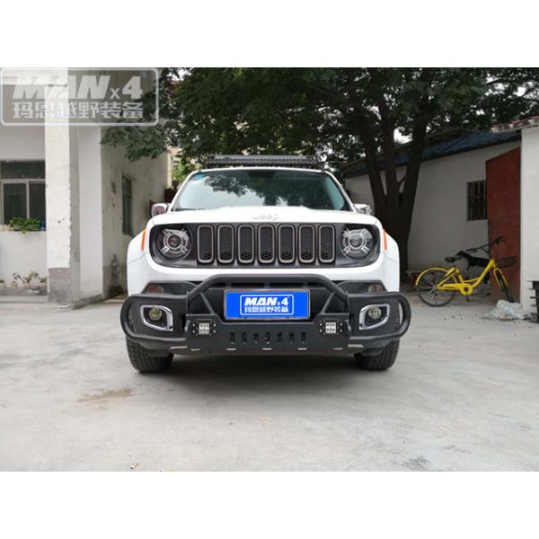 Powder Coated Front Steel Bull Bar Jeep Renegade Nudge Bar