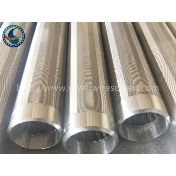 Ss304 Continuous Slot Wire Wrapped Screen For Geothermal Wells