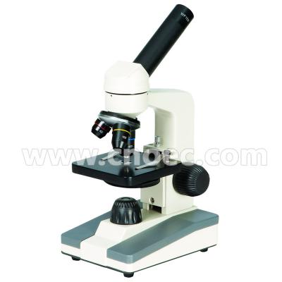Microscópio biológico principal 400X do monocular para o estudante A11.1111 da escola primária