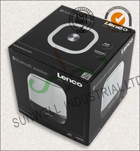 Fashionable Electronics Packaging Boxes , Bluetooth Speaker Electronic Device Packaging
