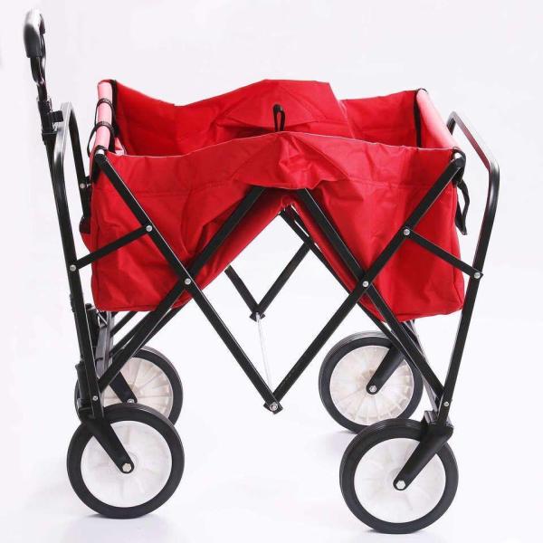 Стальная трубка 25 * 10 * 0,7 см портативная пляжная тележка для наружного сада