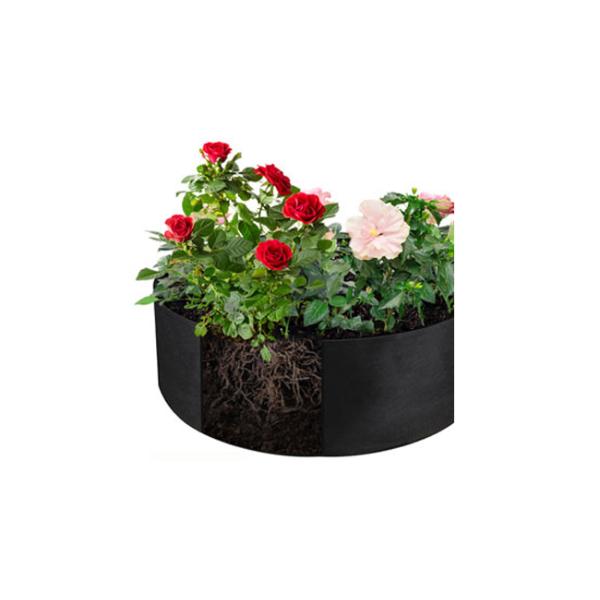 Garden Planter, Fabric Grow Beds Divided Grids, Planting Bags with Drainage Holes, PE Planter Pots for Tomatoes