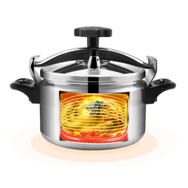 Kitchen Equipment Commercial Bakelite Handle Cooker 7 Litre Aluminum 24CM