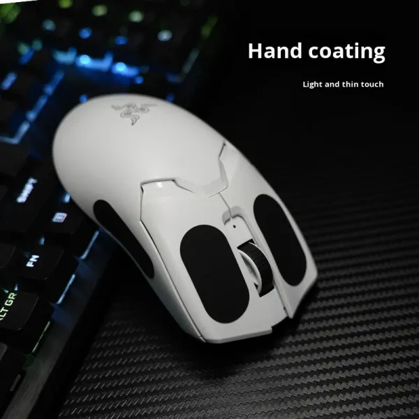 DIY Mouse Anti-Slip Acrylic Adhesive Thin Sweat-Absorbing Polyurethane Double Sided Durable Gaming Protective Stickers