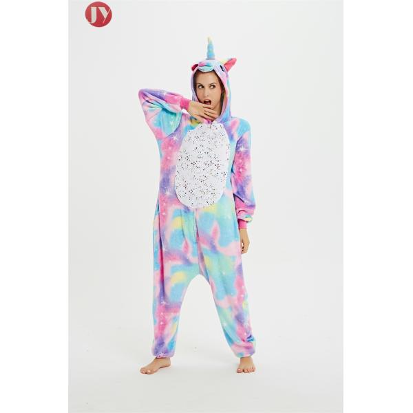 Colorful Unicorn Kigurumi Onesie pajamas Cute Custom Logo Embroidered