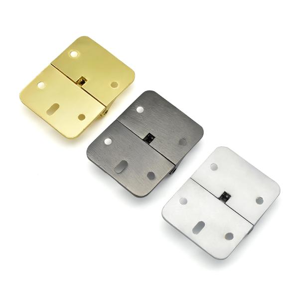 Adjustable 90 Degree Butt Door Hinges Zinc Alloy Limit Folding