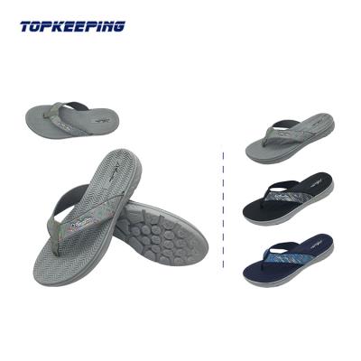 Custom Logo Fashion Mens Sports Slippers EVA Stylish Flip Flop
