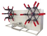 Machine à enrouler des tubes en plastique à double disque Machine à enrouler des fils d'acier Opération flexible