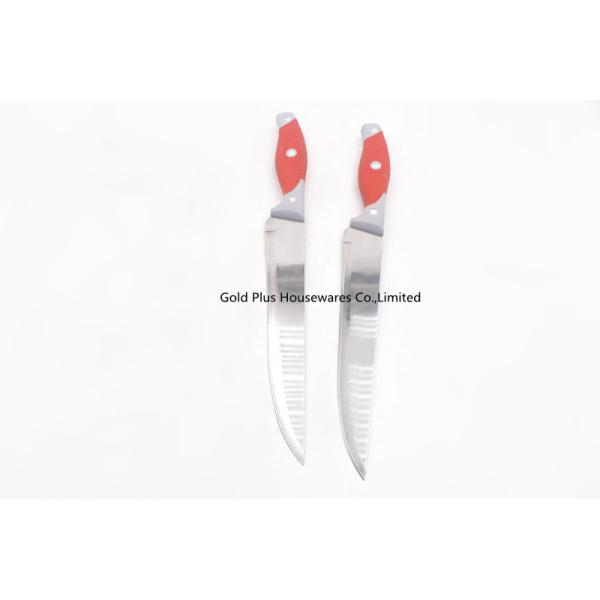 Kitchen accessories hard plastic handle cheese knife heavy-duty BBQ tool dinning rust resistant steak knife