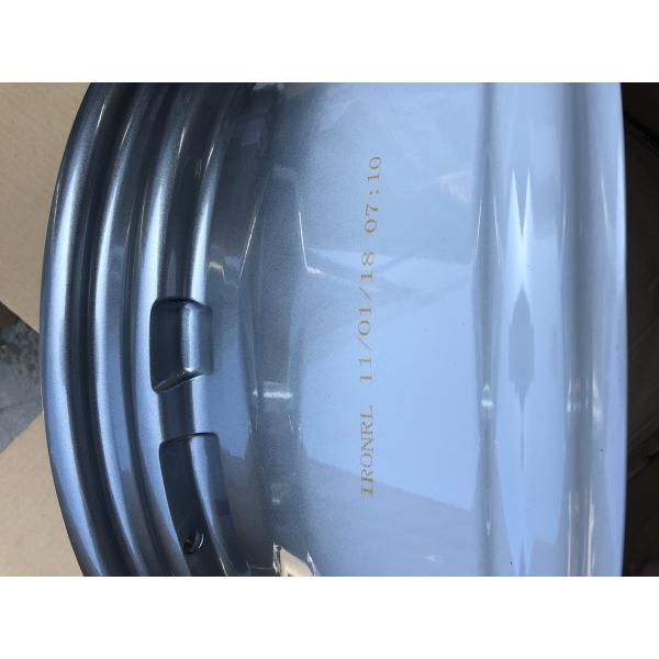 Lightweight ET43 5 Double Spoke 18 Inch Aluminum Rims Grey Himalaya Polished