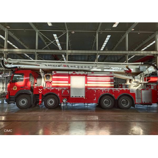 Пожарная машина водонапорной башни Шанхая Jindun полностью утвержденная (управлять 31000kg 6×4)