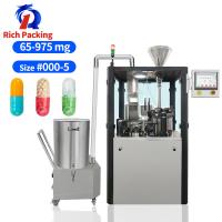 Máquina de enchimento de cápsulas NJP 1500D para enchimento automático tamanho 000 00 0 1 2 3 4 5