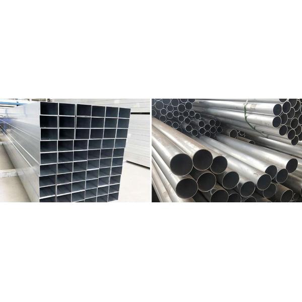 ASTM 1050 1060 Aluminum Alloy Pipe Polished Finish Seamless For Automobiles