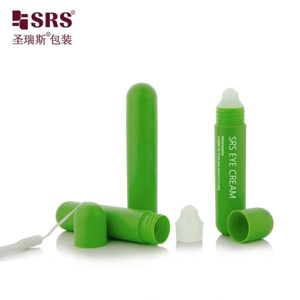 RPPG 25 ml bouchon de dôme Injecter sur mesure Matte surface gelée PP plastique PCR anti-démangeaisons Applicateur de récipient de bouteille en rouleau liquide