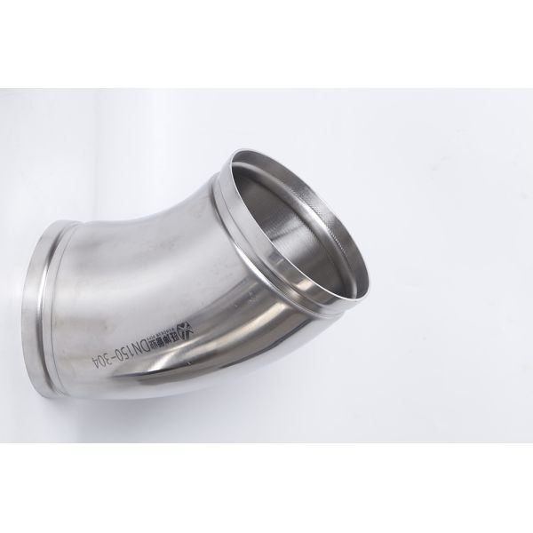 Round Stainless Steel Grooved Fittings Welded Grooved End Fittings